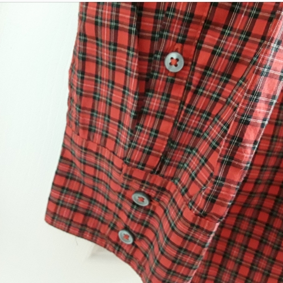 J Crew Plaid Embroidered Beaded Button Front Shirt NWT - Picture 3 of 9